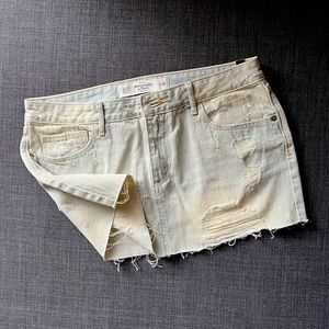 Abercrombie Jean Skirt